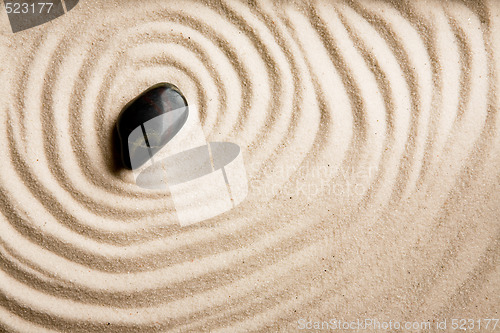 Image of Sand Swirl Background
