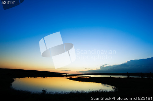 Image of Lake Sunset