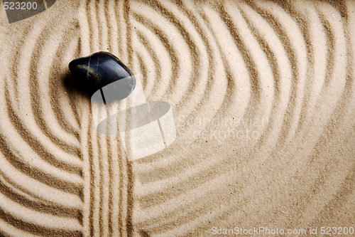 Image of Sand Swirl Background
