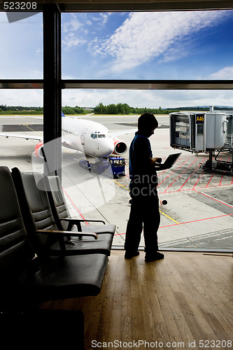 Image of Airport Terminal Laptop