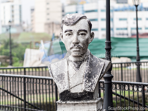 Image of Bust of Jose Rizal at Fort Santiago, Intramuros, Manila, Philipp