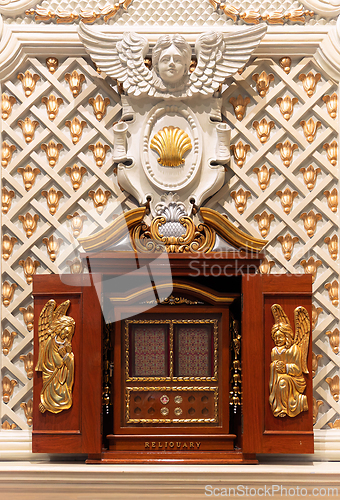 Image of Reliquary at the Manila Cathedral, Manila, Philippines