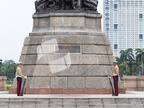 Image of The Jose Rizal Monument in Manila, Philippines