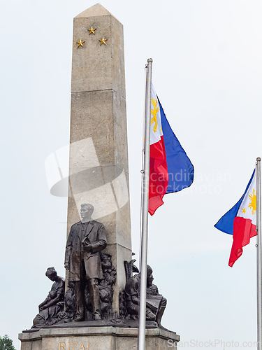 Image of The Jose Rizal Monument in Manila, Philippines