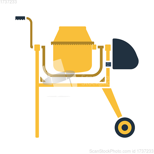 Image of Icon Of Concrete Mixer