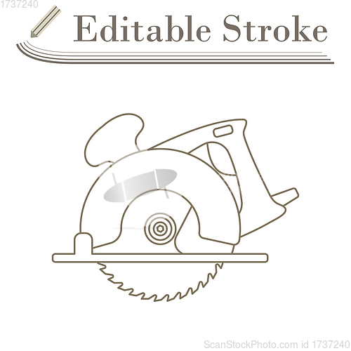 Image of Circular Saw Icon