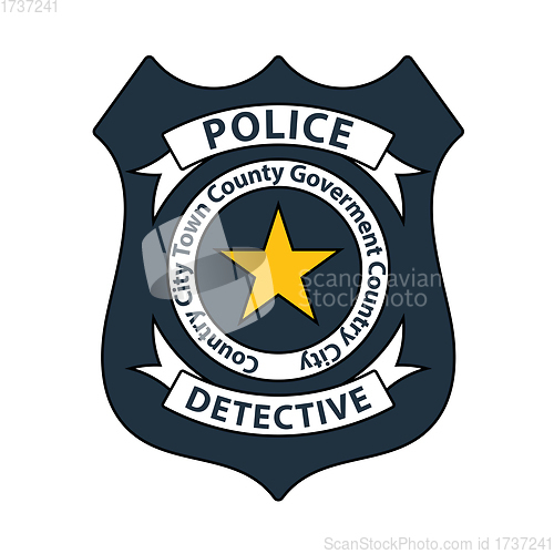 Image of Police Badge Icon