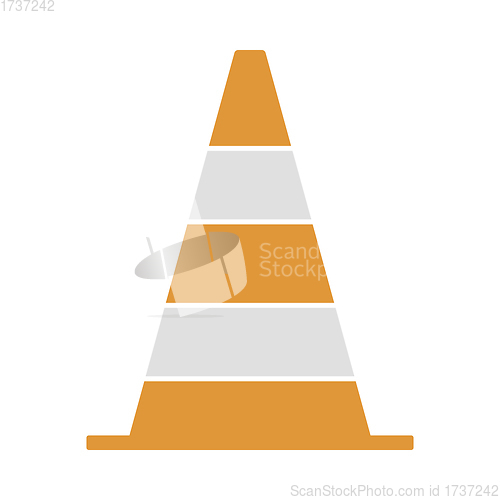 Image of Icon Of Traffic Cone