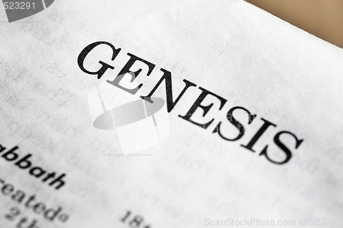 Image of Genesis
