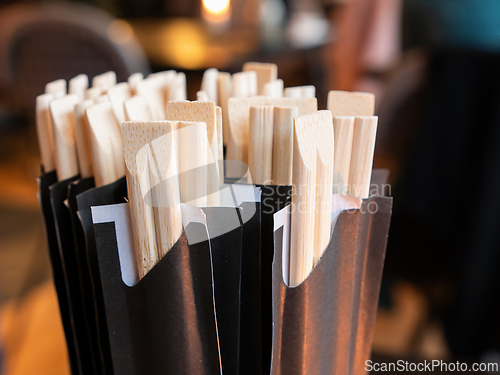 Image of Disposable Japanese chop sticks