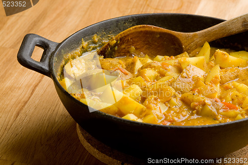 Image of Potato Curry Dish