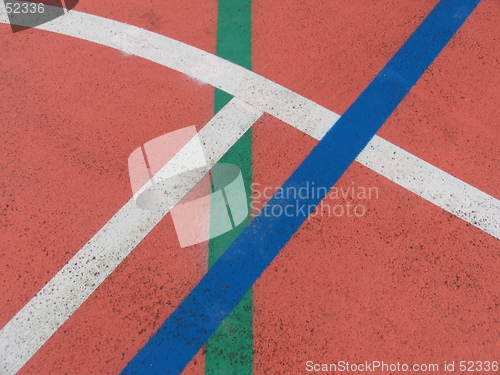 Image of Abstract sportsground