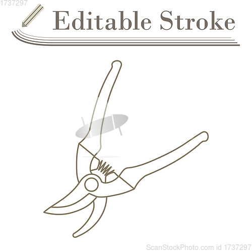 Image of Garden Scissors Icon