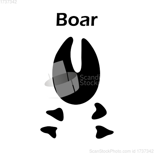 Image of Boar Footprint