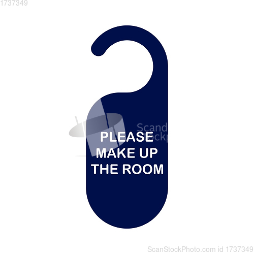 Image of Mke Up Room Tag Icon