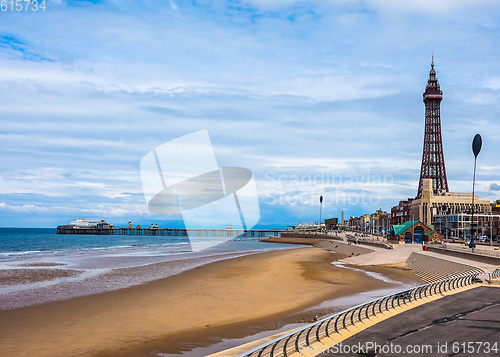 Image of The Blackpool Tower (HDR)