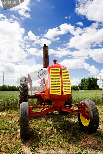 Image of Old Retro Tractor