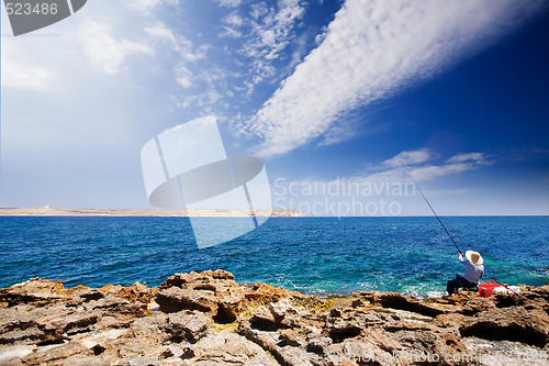 Image of Fishing in Ocean