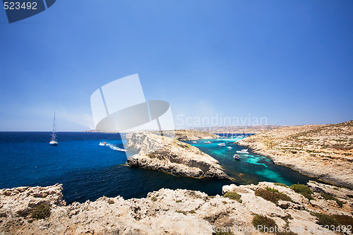 Image of Comino and Gozo Island