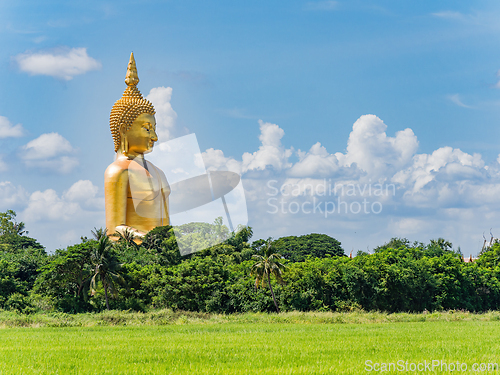 Image of The Giant Buddha at Wat Muang, Ang Thong, Thailand