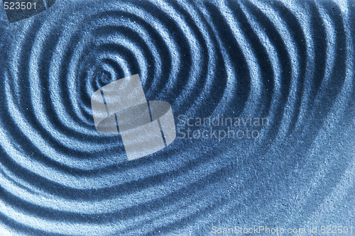 Image of Abstract Blue Ripple