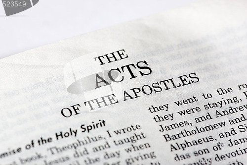 Image of Book of Acts