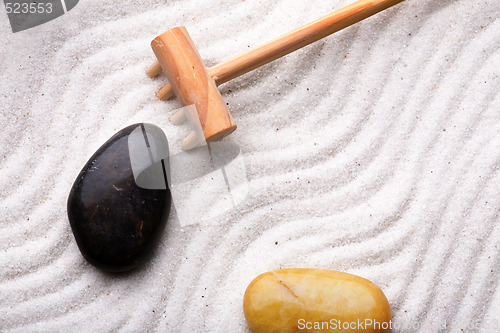 Image of Rock Garden Background