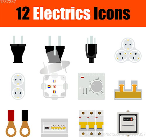 Image of Electrics Icon Set