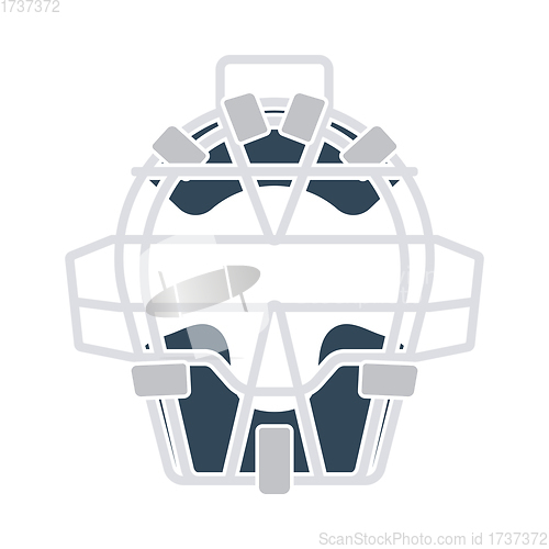 Image of Baseball Face Protector Icon