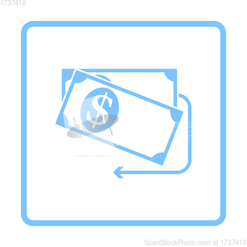 Image of Cash Back Dollar Banknotes Icon