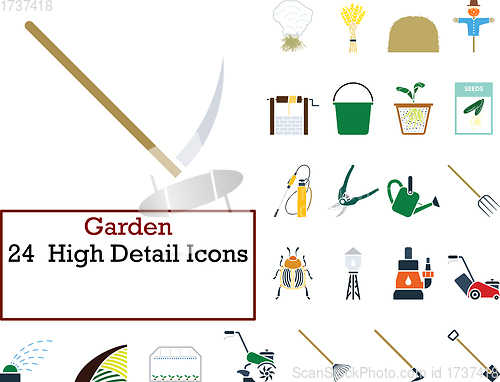 Image of Garden Icon Set