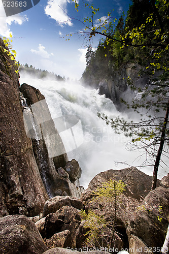 Image of Waterfall in forest