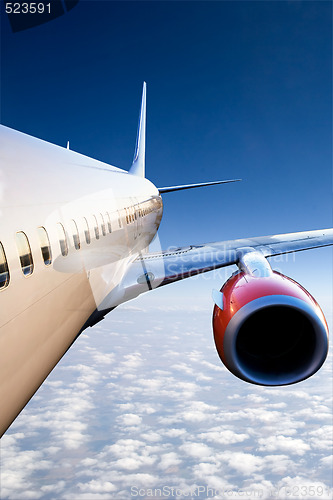 Image of Airplane in Flight