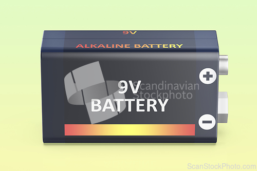 Image of Nine volt battery
