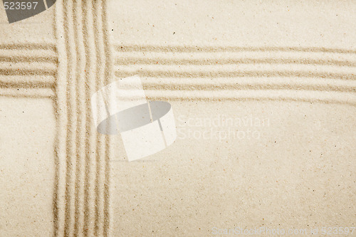 Image of Sand Pattern Background