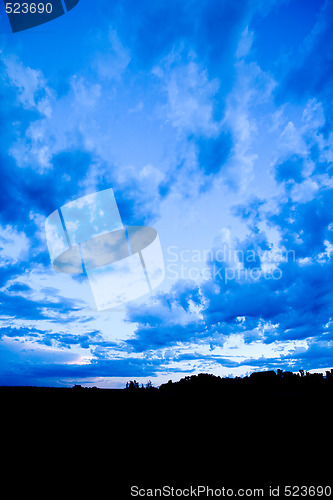 Image of Blue Landscape