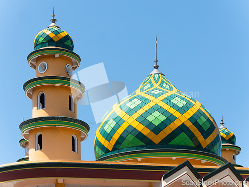 Image of Jami Masjid Al-Akmal mosque in Medewi, Bali, Indonesia