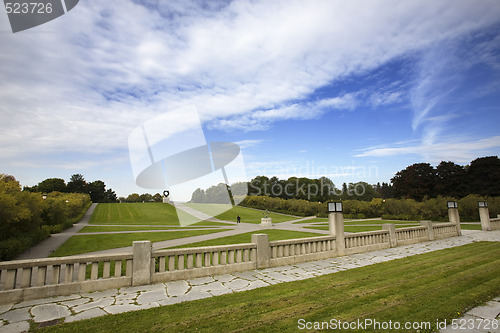 Image of Vigelands Park Oslo Norway