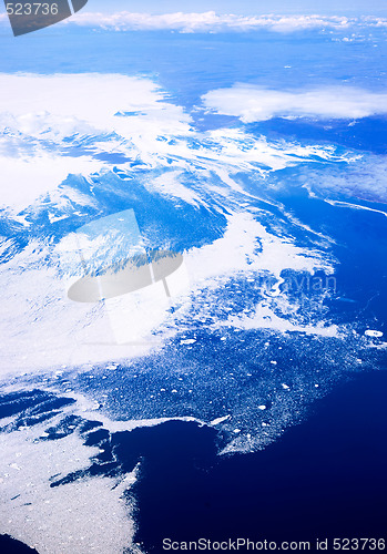 Image of Aerial of Baffin Islands