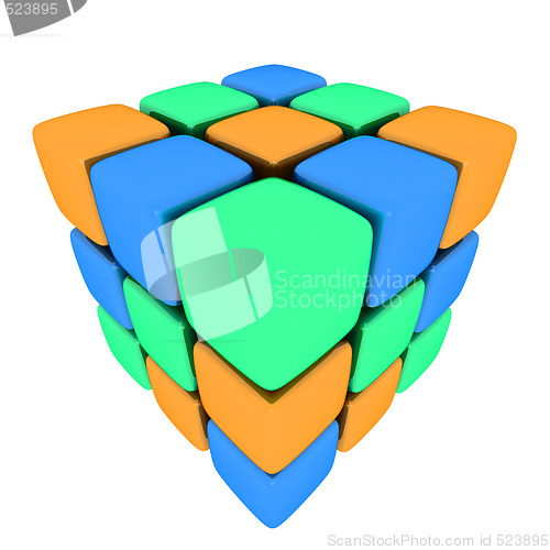 Image of 3d Cubes