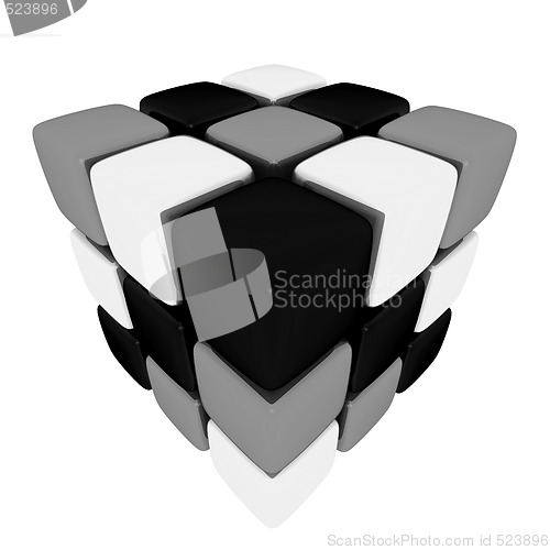 Image of 3d Cubes