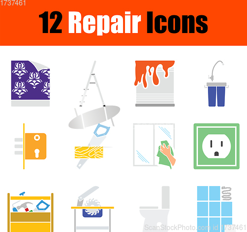 Image of Repair Icon Set
