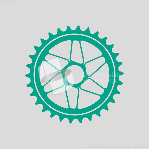 Image of Bike Gear Star Icon