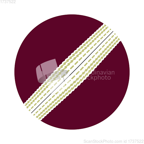 Image of Cricket Ball Icon