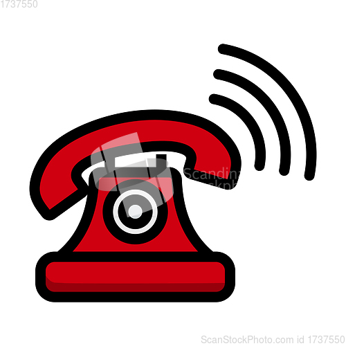 Image of Old Telephone Icon