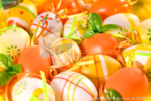 Image of easter eggs