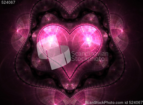 Image of Heart Fractal