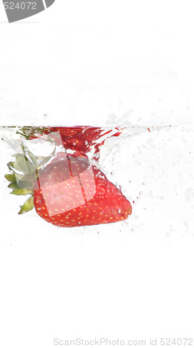 Image of Strawberry In Water