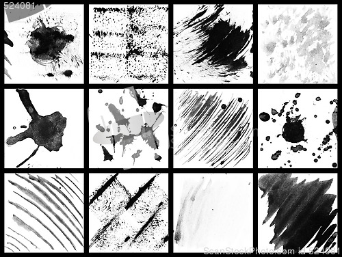 Image of India Ink Splatter