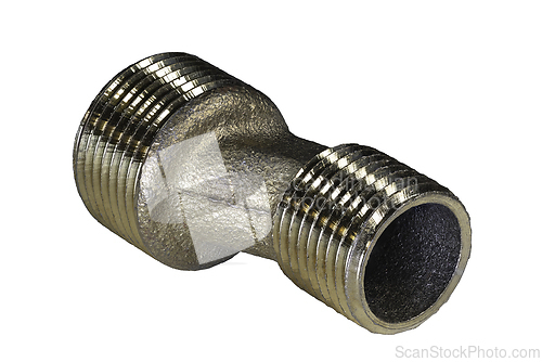 Image of brass fitting for pipe adapter